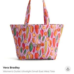 Vera Bradley Outlet Ultralight Small East West Tote Spice it Up